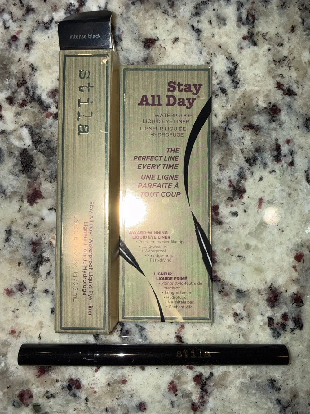Stila Stay All Day Waterproof Liquid Eyeliner - intense black